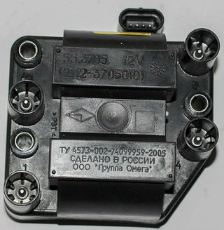 Катушка-МОДУЛЬ зажигания 55.3705  2110-2112-3705010