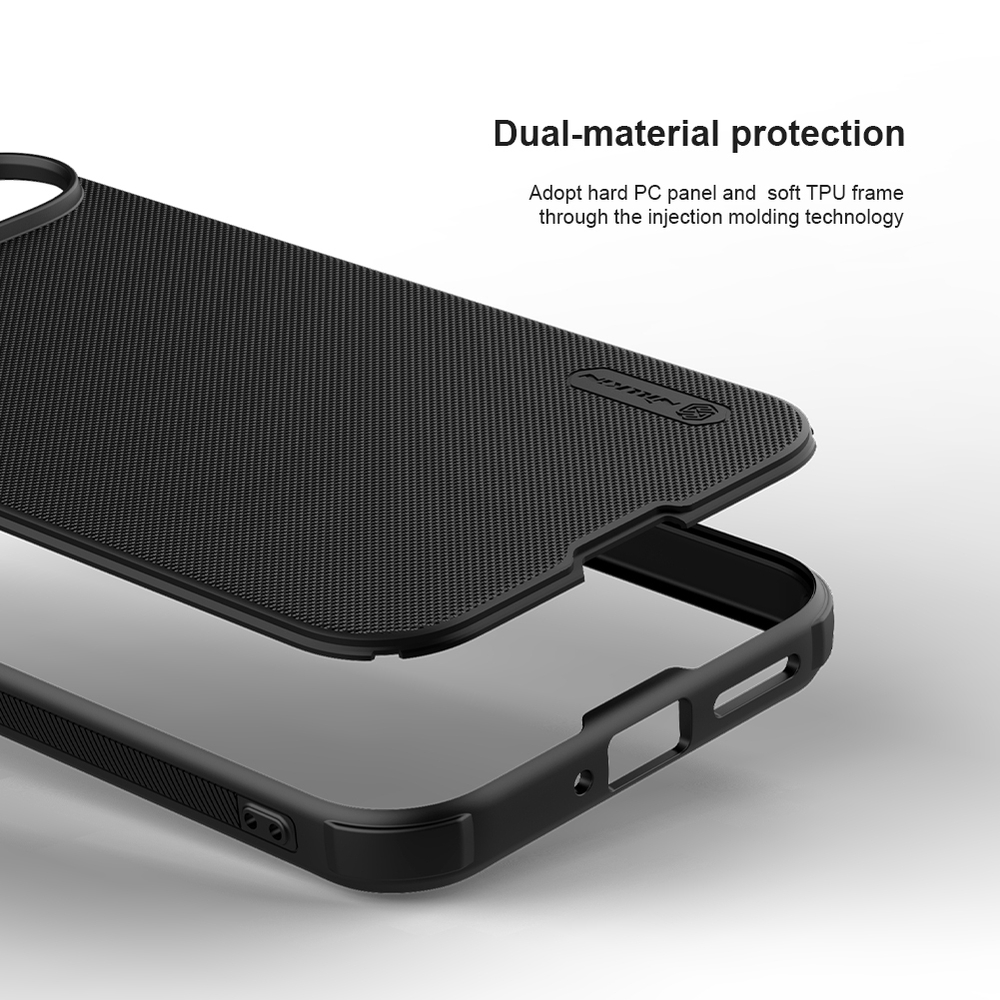 Чехол противоударный от Nillkin c поддержкой зарядки MagSafe для Google Pixel 9 Pro XL, серия Super Frosted Shield Pro Magnetic Case