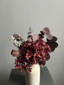 Мини-букет бордо