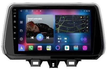 Магнитола для Hyundai Tucson 2018-2021 - FarCar BM1135M QLED, Android 12, ТОП процессор, 4Гб+32Гб, CarPlay, 4G SIM-слот