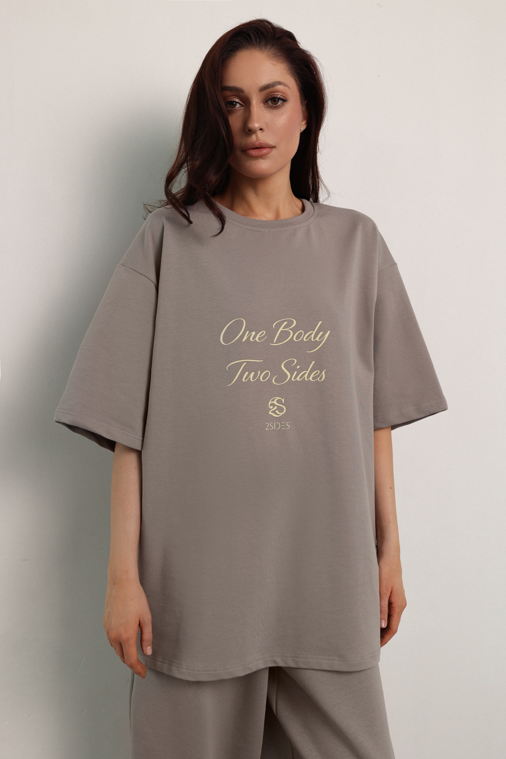 Футболка серая 2SIDES