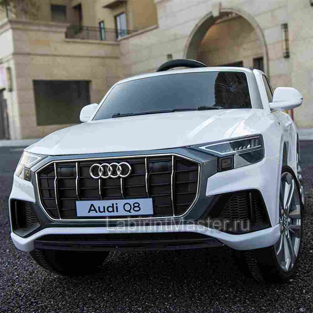 Детский электромобиль "AUDI Q8" 12V, белый