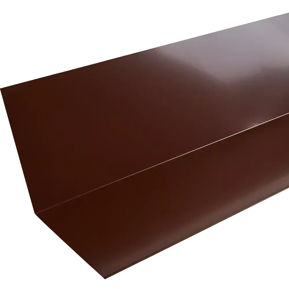 Планка примыкания 115*110*2м RAL8017