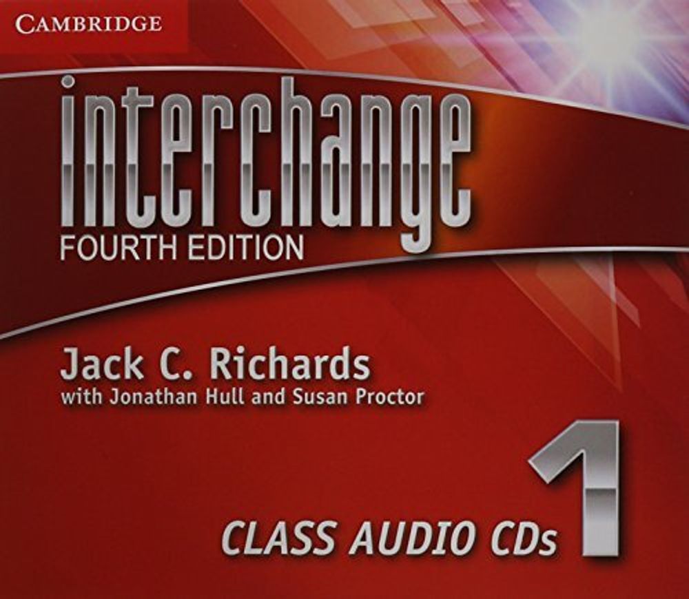 Interchange 4Ed 1 Class Audio CDs