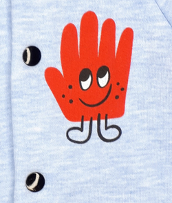 Комбинезон Ладошка (голубой)