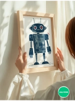 Постер в детскую мальчика 40х50 см