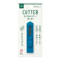 Канцелярский нож Midori XS Cutter: синий