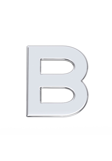 Колье буква "B" на цепочке