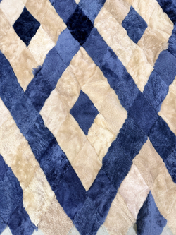 Меховой Коврик прикроватный накидка на кресло из овчины