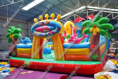 Коммерческий батут "Солнечный осьминожек"