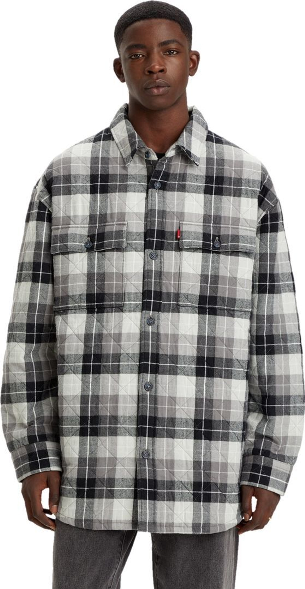 Рубашка утепленная Levis Levi's Original BERNAL HEIGHTS OVERSHIRT BLACKS
