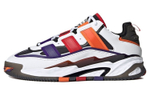 Adidas originals Niteball fabric retro wear-resistant low-cut sports casual shoes for men and women the same style white purple orange