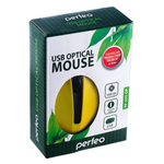 Мышь проводная Perfeo PF-353-OP-Y Rainbow Black/Yellow