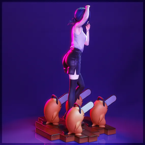 Reze and Pochita's - Chainsaw Man