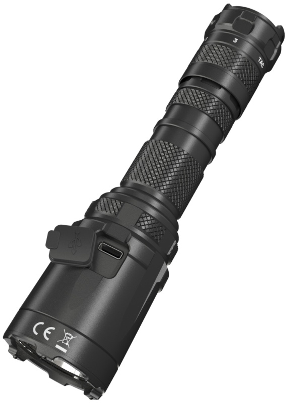 Фонарь светодиодный тактический  Nitecore SRT6i, 2100 лм., режим стробоскоп, аккумулятор, водонепрон