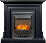 Каминокомплект Bradford - Серый графит с очагом Aspen Black