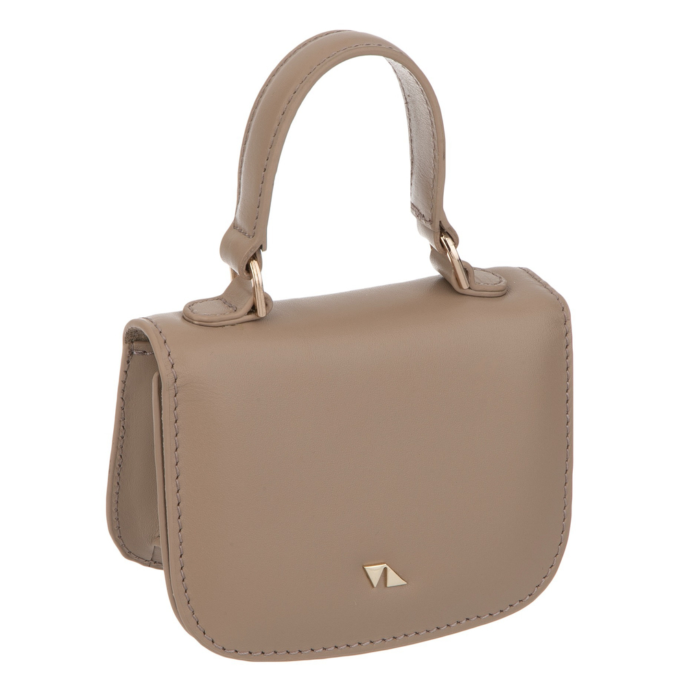Женская сумка клатч Mashad Leather из натуральной кожи черная мини