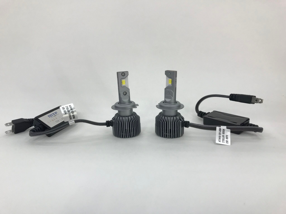 Светодиодные лампы ближнего и габаритного света для Chevrolet Niva 2009-20 MTF H7 Cyber Light +W5W TL