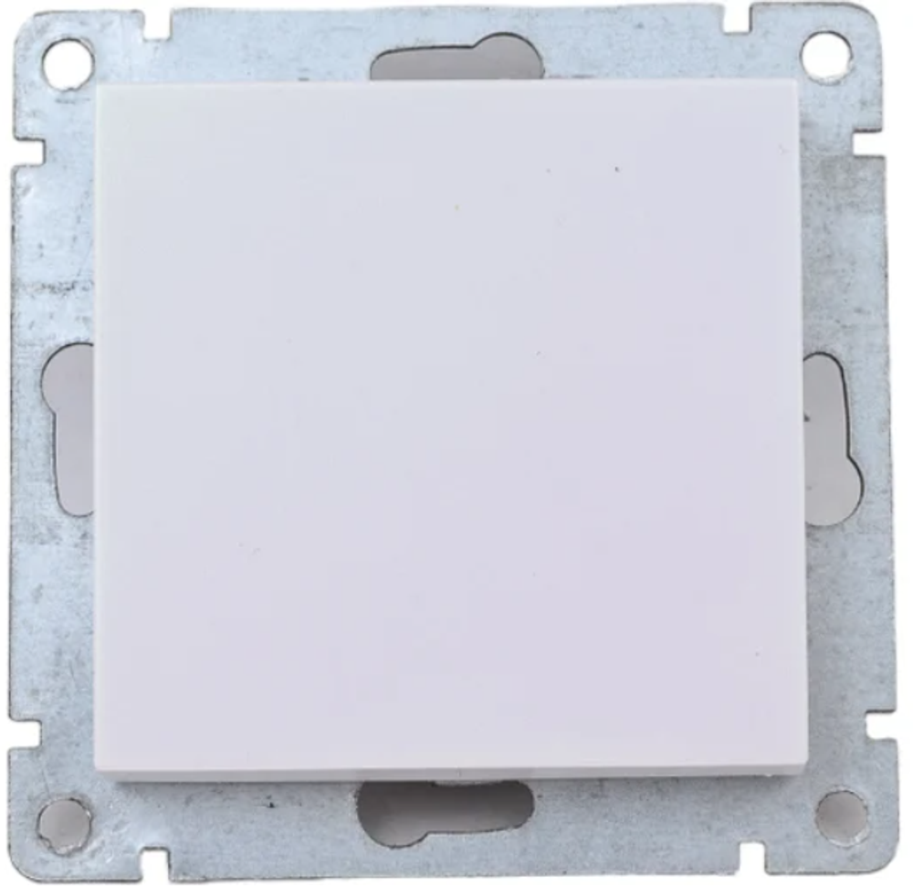 Выключатель одноклавишный UNIVersal серия афина, с/у, 10а, 220в, жемчуг еврослот A0021-OBr