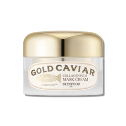 SKIN FOOD Gold Caviar Collagen Plus Mask Cream,Питательный крем против морщин с экстрактом икры и коллагена 50 г (до 18.08.27)