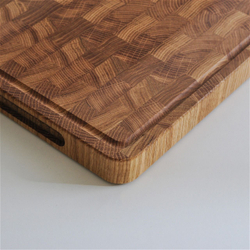 Разделочная доска Лауро из массива дуба для кухни, масло