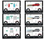Цифровая LCD-панель управления климатом для Range Rover 4 2012-2017 - Carsys экран 10" IPS, без отверстия под CD привод