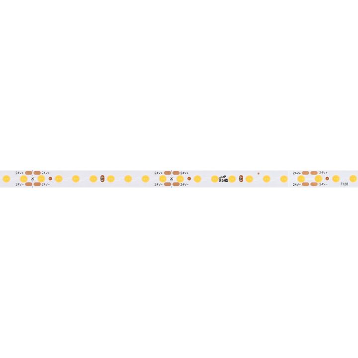 Светодиодная лента Arlight 9,6W/m 128LED/m COB теплый белый 5M COB-X128-8mm 24V Warm3000 036838