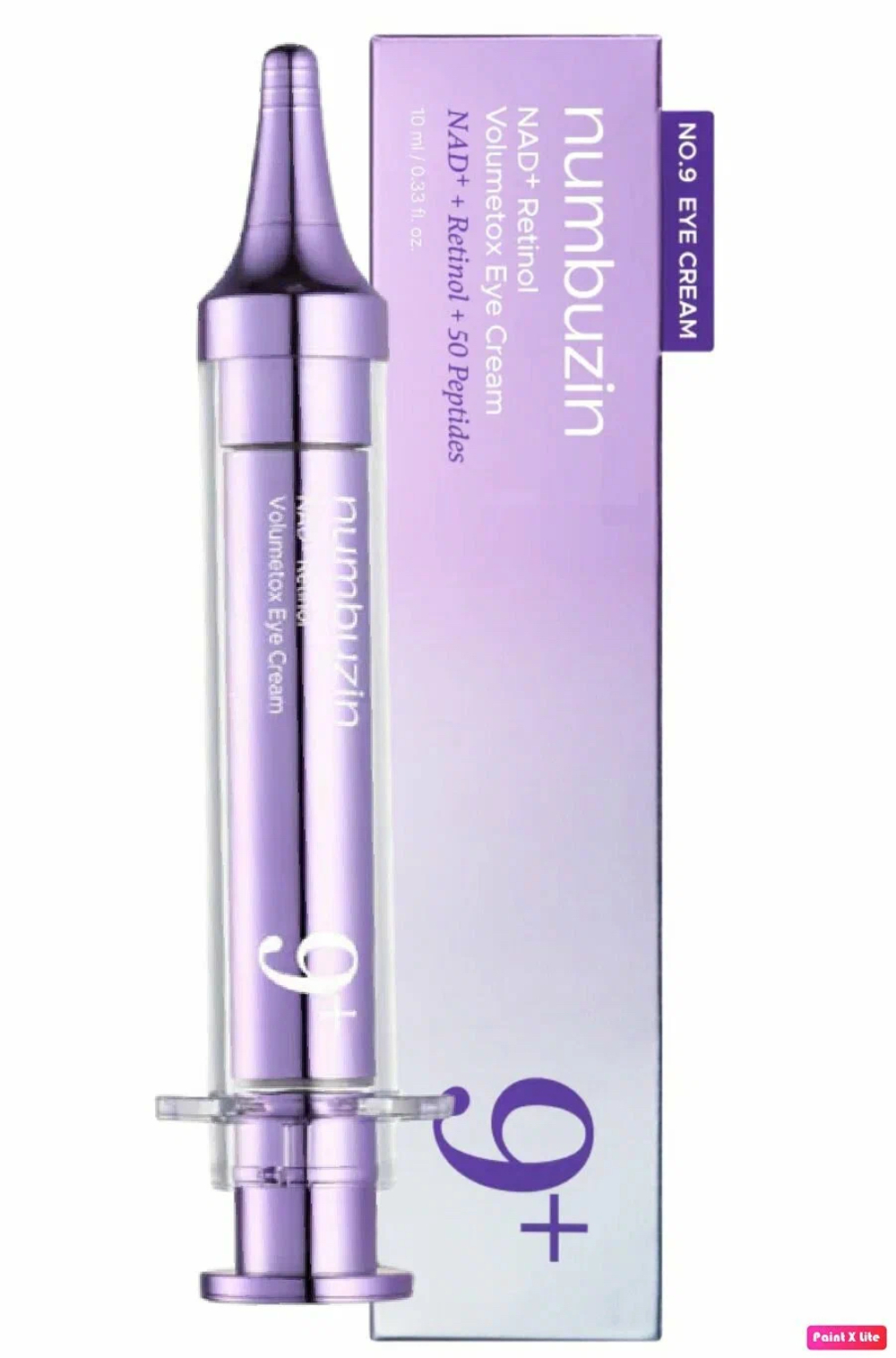 numbuzin Крем для кожи вокруг глаз с пептидами No.9 NAD+ Retinol Volumetox Eye Cream, 10мл