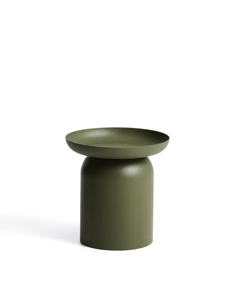 Уличный столик Arcola из зеленого алюминия, Ø45х47 см