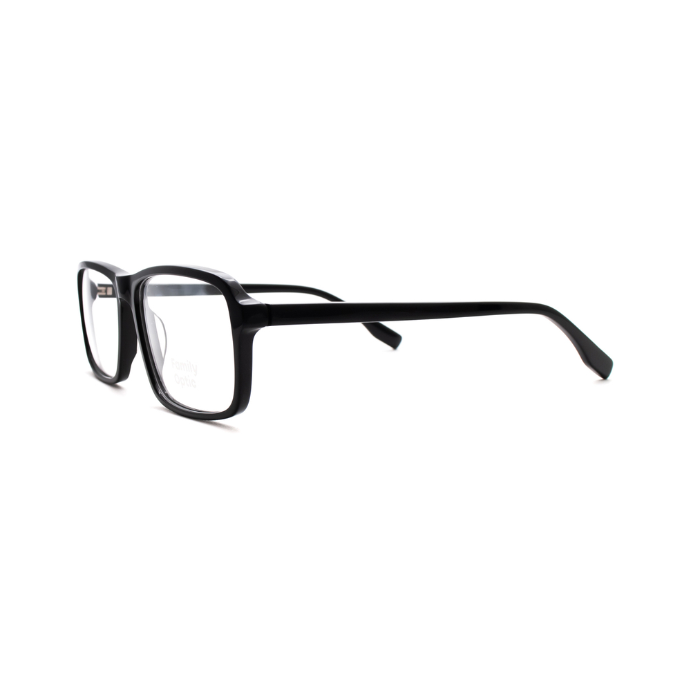 Оправа прямоугольная Family Optic WD2237 C4 черный глянец (Китай)