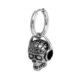 Серьга Череп в наушниках (083)