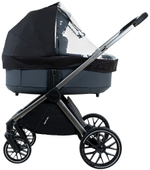 Детская коляска Pituso Mayla Plus 4 в 1 с автокреслом Baesa Black и базой Graphite
