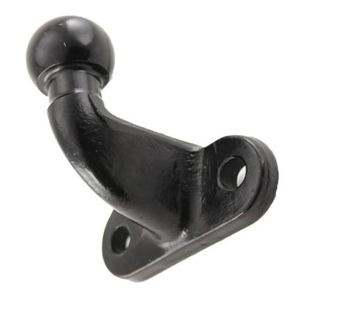 Шар для фаркопа, кованный, черный. Под 2-а отверстия - расстояние 90мм. Нагрузка: 7700 LBS / 3492 кг, диаметр шара: 50 мм)