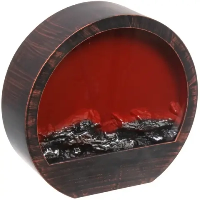 Сувенир с подсветкой «КАМИН - Огненный шар» 30,5*9,3*29 см (питание от USB и батареек)