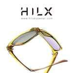Спортивные очки HILX Unfold Shiny Crystal Yellow / Gold Polarized Lens
