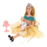 Кукла модель София gold 29см. руки и ноги сгиб, с аксесс, коробка SG-03-KB (Карапуз)