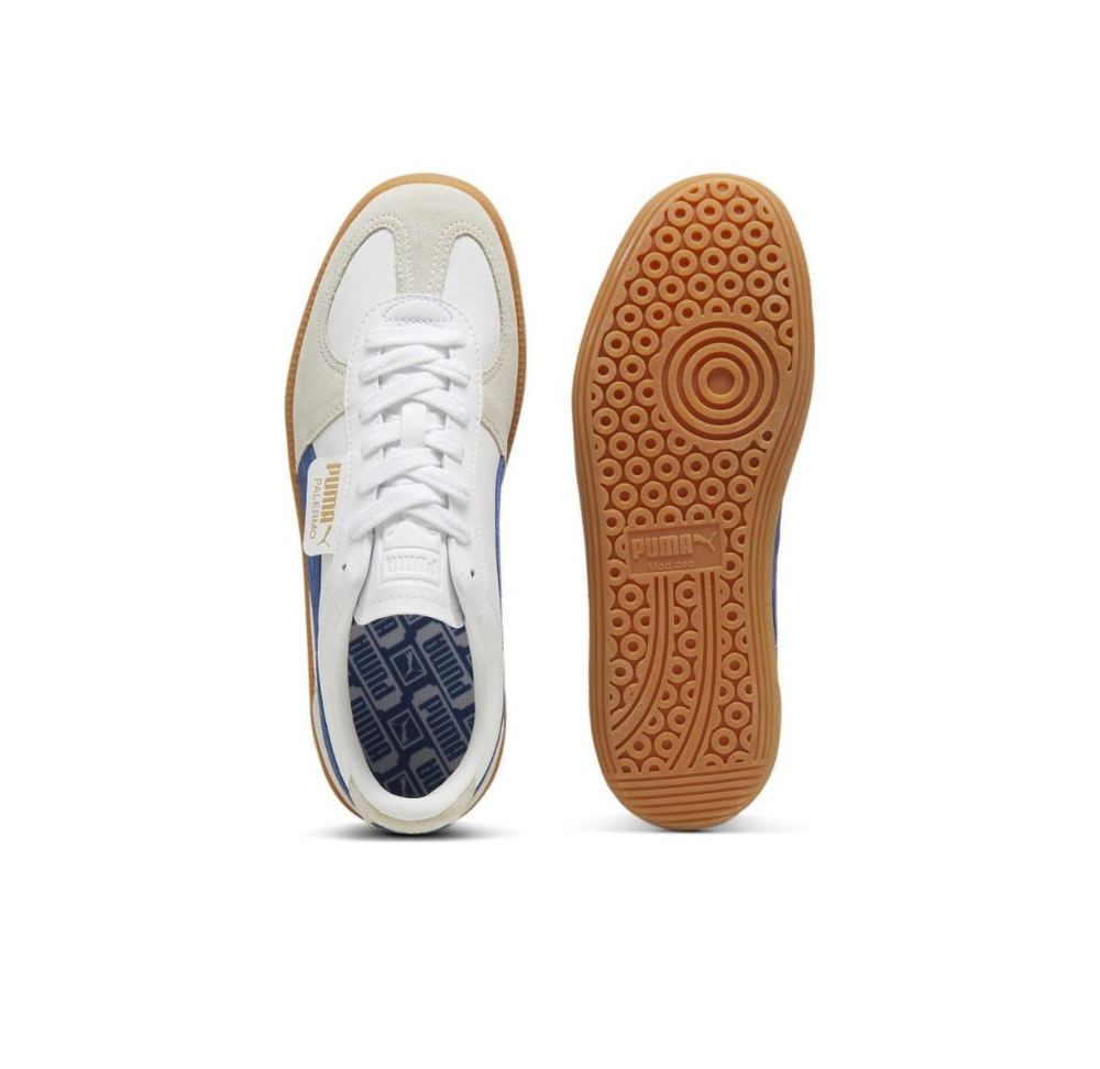 Кроссовки Puma Palermo Leather 'White Clyde Royal Gum' 396464-06