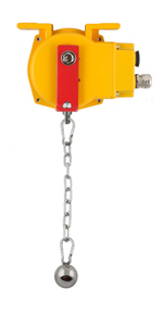 Датчик наличия перегруза на конвейерной ленте INNOLEVEL в алюм. корпусе, -40...+75С, 250 VAC, 10 A, IP65, релейный выход, крепление чувствительного груза- цепь 1250 мм, нерж. сталь