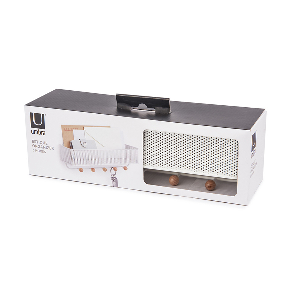 Полка-органайзер Estique белая