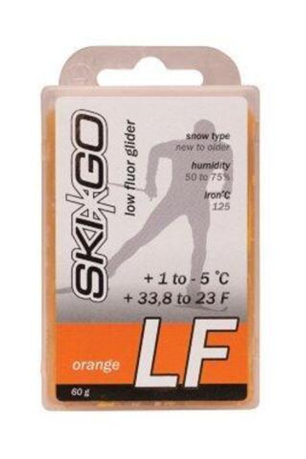 Парафин SKIGO LF, (+1-5 C), Orange 60 g арт. 69002