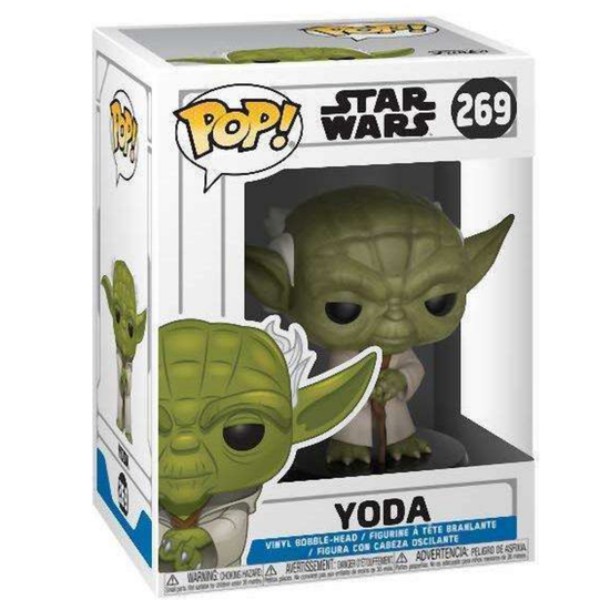 Фигурка Funko POP! Bobble Star Wars Clone Wars Yoda (269) 31799