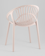 Стул Takeo пластик нежно-розовый