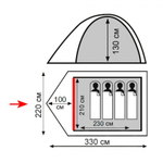 Палатка Totem Tepee 4 (V2), артикул TTT-027