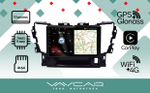Магнитола для Toyota Alphard 2015+ (правый руль) - Vaycar VA77-0564 на Android 13, 8-ядер, 4G SIM-слот