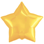 Шар фольгированный Звезда 45 см (Золотой)