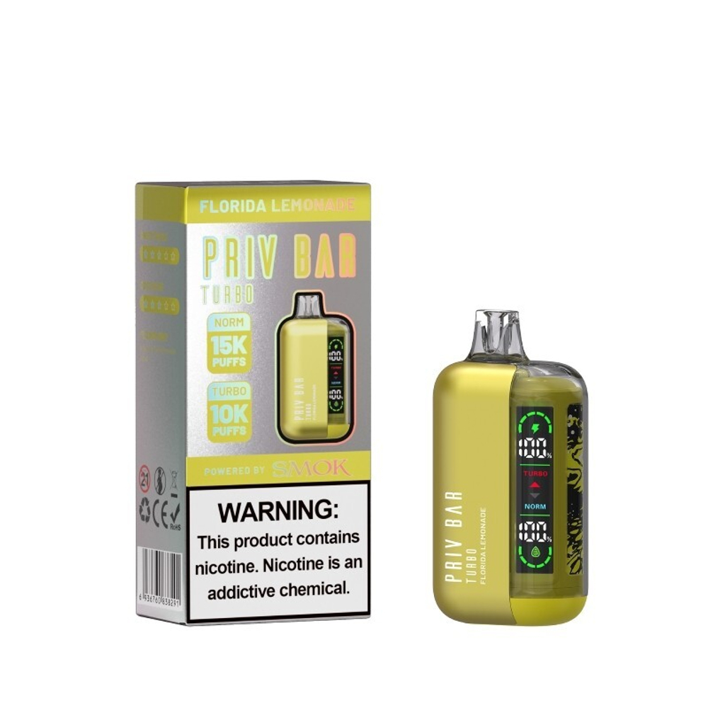 SMOK Spaceman Ultra Turbo Флоридский лимонад 15000 купить в Москве с доставкой по России