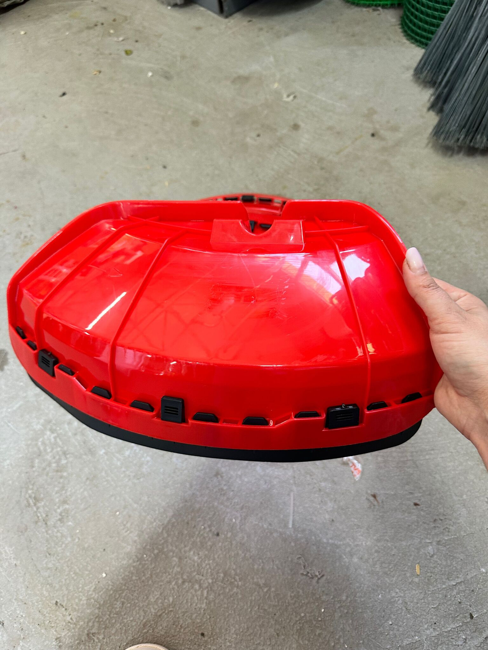 Кожух защитный для триммера бензокосы скоба 26мм