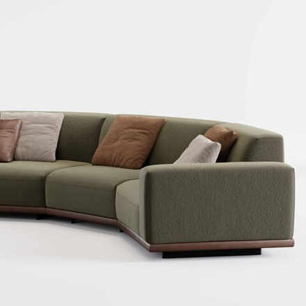 2-х местный нераскладной угловой диван KYOTO KO-18