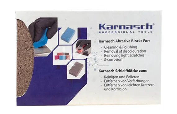 Шлифовальный блок Karnasch Р240, FlexClean, артикул 12.4000.080.240