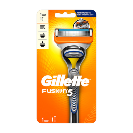 Бритвенный станок Gillette Fusion 5 с 1 касетой